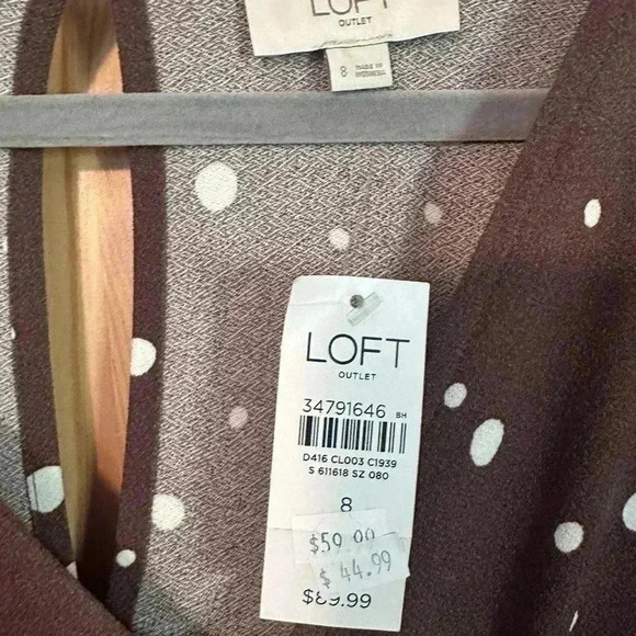 NWT The Loft One Piece Romper Size 8 - Picture 2 of 7